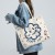canvas bag lady high capacityins wind high capacity shoulder student brief shopping bag