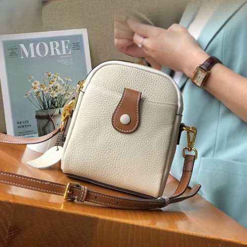 samll head layer Cowhide bag woman messenger  samll bag leisure woman bag multifunction coin Purse