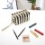 gold Stripe bag PU leather bag lady Clutch bag