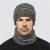 knitting lady  woolen hat gloves set  thick warm Autumn and Winter