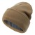 lady knitting velvet hat set  rhombus knitting woolen hat two man