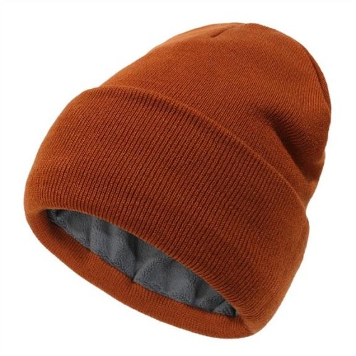 occidental style lady knitting Autumn and Winter velvet warm woolen pure color leisure hedging hat