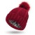  knitting hat gloves set  all-Purpose pure color occidental style Autumn and Winter child wo