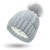  knitting hat gloves set  all-Purpose pure color occidental style Autumn and Winter child wo