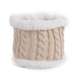   Winter child hat two Double knitting warm velvet thick