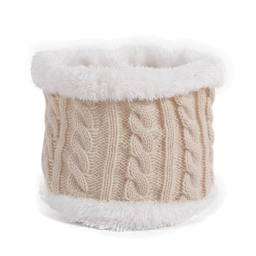   Winter child hat two Double knitting warm velvet thick