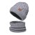 occidental style knitting man Winter velvet warm hat three hedging woolen