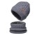Winter warm velvet hat gloves set woolen occidental style man knitting