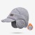 Winter warm velvet hat gloves set woolen occidental style man knitting
