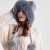 Winter lovely knitting woman cartoon cat hedging velvet thick warm hat