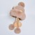 Winter velvet thick hat set warm woolen occidental style man knitting