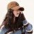 ( Adjustable)( Dark brown)original hat man Korean style all-Purpose baseball cap woman sport Shade samll Word cap