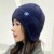 occidental style Autumn and Winter woolen lady warm leopard knitting hat