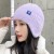 Autumn and Winter woolen occidental style lady warm knitting snowflake brief hat