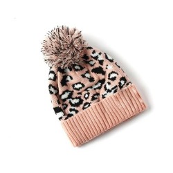 occidental style Autumn and Winter leopard woolen occidental style lady warm k..