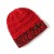 occidental style Autumn and Winter leopard woolen occidental style lady warm knitting brief hat