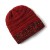 occidental style Autumn and Winter leopard woolen occidental style lady warm knitting brief hat