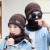 Autumn and Winter knitting head wind warm velvet hat man surface medium