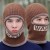 hat man velvet warm woolen Outdoor thick knitting hedging cotton man