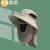 Autumn and Winter knitting child hat two velvet warm cold-resistant wind