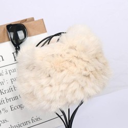  same style belt handmade weave knitting leather warm velvet hat woman Autumn ..