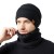  thick warm hat lovers style warm leather pure color man lady velvet knitting
