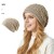  thick warm hat lovers style warm leather pure color man lady velvet knitting