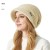 knitting hat woman occidental style Winter imitate knitting hedging leisure