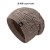 hat occidental style big double color pattern knitting warm neutral hedging man