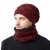 knitting hat man woman velvet eyes occidental style big head woolen lovers