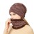 knitting hat man woman velvet eyes occidental style big head woolen lovers