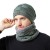 knitting hat man woman velvet eyes occidental style big head woolen lovers