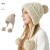 Autumn and Winter man hat double color square velvet knitting hat two lovers style