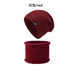 occidental style Autumn and Winter knitting hat velvet warm Outdoor wind man w..