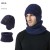 Autumn and Winter man knitting hat hat flower velvet hedging woolen