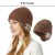 hat thick hat touch screen gloves three Outdoor warm woolen