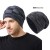  knitting hat two man woman big head thick Winter snowflake warm