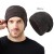  knitting hat two man woman big head thick Winter snowflake warm
