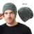  knitting hat two man woman big head thick Winter snowflake warm