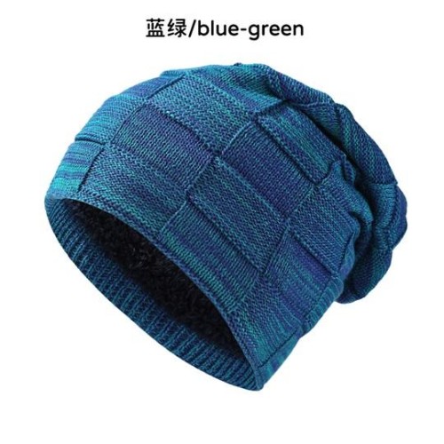 hat man knitting lovers style velvet hedging
