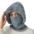 Winter velvet knitting hat touch screen gloves warm set man Outdoor woolen