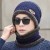  head hat occidental style autumn Winter imitate sheep velvet pure color knitting woolen hat