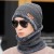  head hat occidental style autumn Winter imitate sheep velvet pure color knitting woolen hat