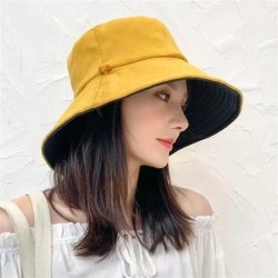 sunscreen woman spring summer style Korean style student Double surface Bucket..