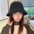 hat woman warm autumn Winter lady all-Purpose woolen velvet knitting Korean style