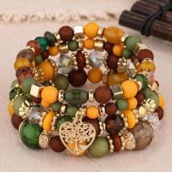 fashion medium noble wind love multilayer temperament lady bracelet