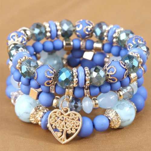 fashion medium noble wind love multilayer temperament lady bracelet