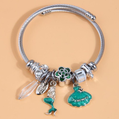 fashion conciseOL beauty Shells all-Purpose temperament woman bangle