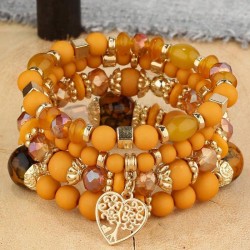 fashion medium noble wind love multilayer temperament lady bracelet