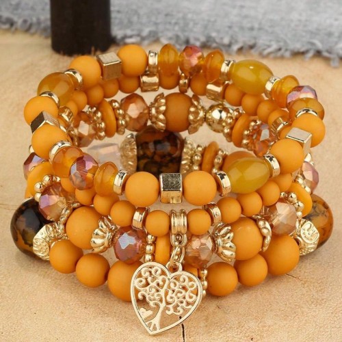 fashion medium noble wind love multilayer temperament lady bracelet